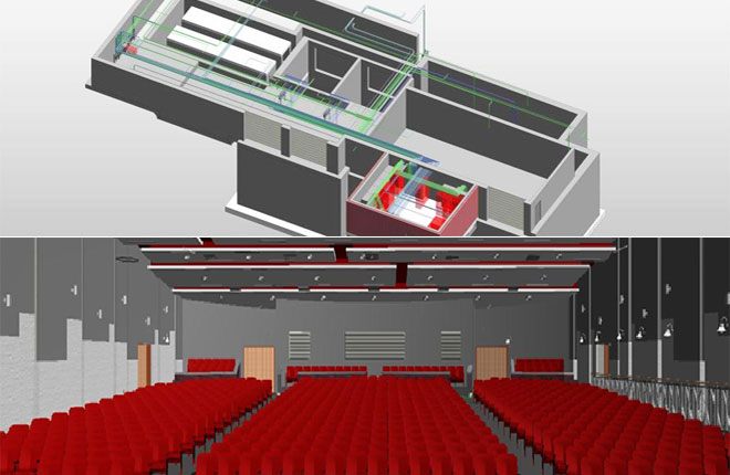 MEP engineering and coordinated building services drawings